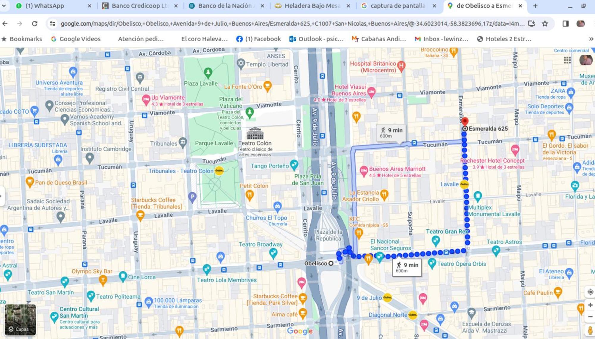 Esmeralda 625 6º Buenos Aires Zewnętrze zdjęcie